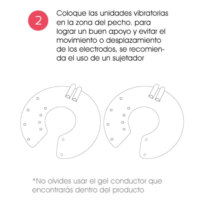 500 COSMETICI - ELETTROSTIMOLAZIONE PER L'INGROSSO DEL SENO U BREAST