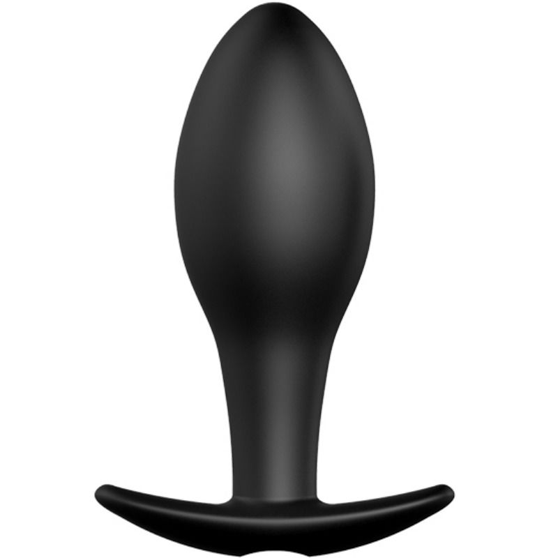 PRETTY LOVE - PLUG ANALE IN SILICONE A FORMA DI ANCORA 12 MODALITÀ DI VIBRAZIONE NERO