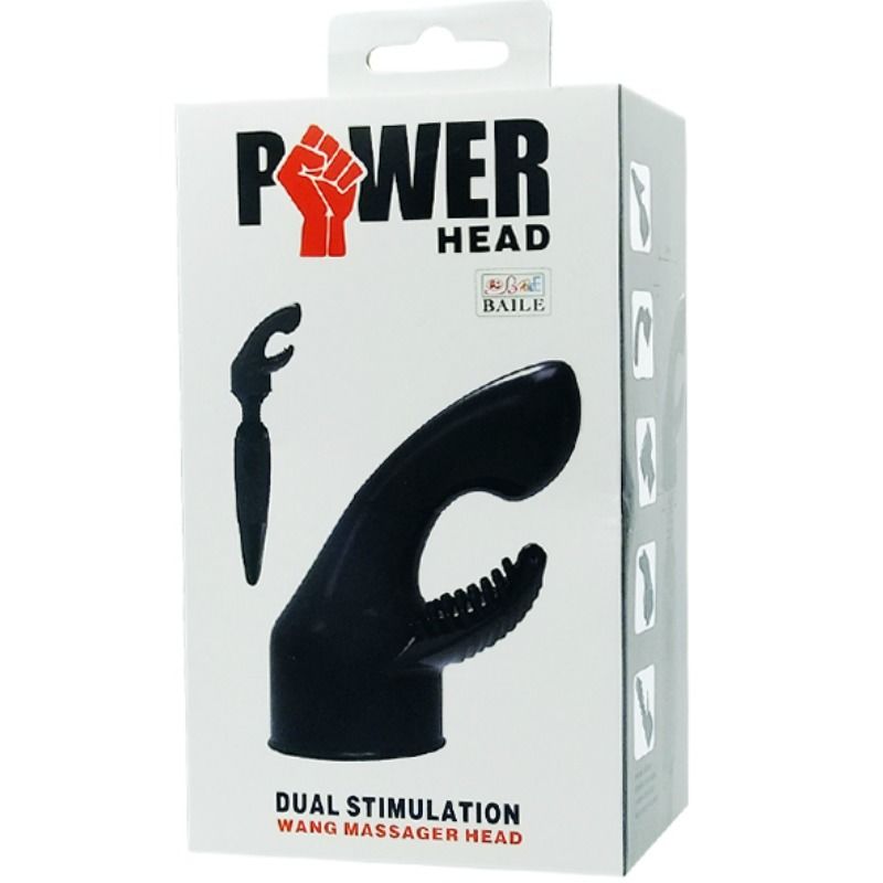 DANCE - POWER HEAD TESTINA INTERCAMBIABILE PER MASSAGGIATORE PER LA STIMOLAZIONE DEL CLITORIDE PUNTO G