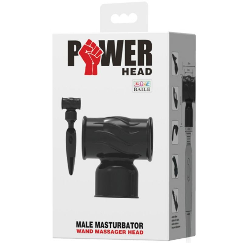 DANCE - TESTINA INTERCAMBIABILE POWER HEAD PER MASSAGGIATORE MASCHILE