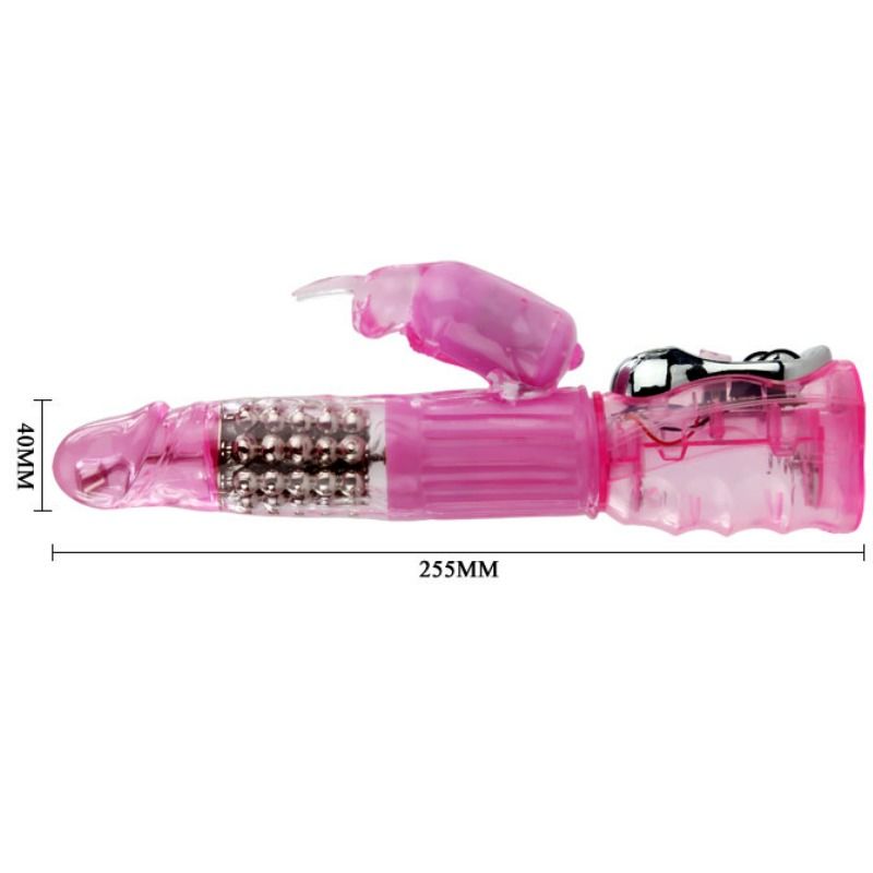 DANCE - VIBRATORE RABBIT MULTIVELOCITÀ E MULTIROTAZIONE CON ROTAZIONE