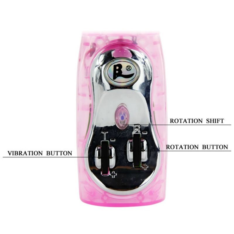 DANCE - VIBRATORE RABBIT MULTIVELOCITÀ E MULTIROTAZIONE CON ROTAZIONE