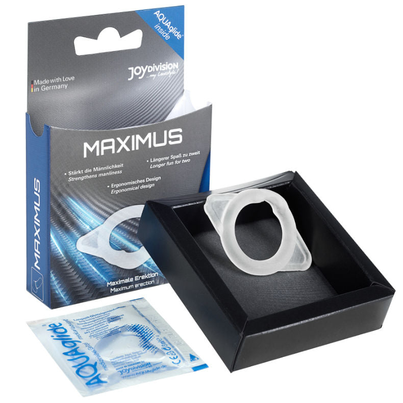 JOYDIVISION POTENZDUO - MAXIMUS RING ANELLO PER MIGLIORARE L'EREZIONE - XS