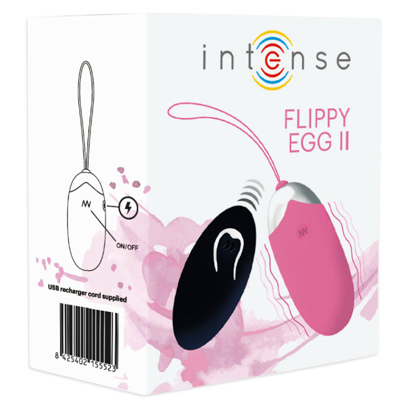 INTENSE - FLIPPY II UOVO RICARICABILE TELECOMANDO ROSA