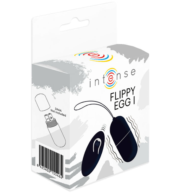 INTENSE - FLIPPY I EGG TELECOMANDO NERO