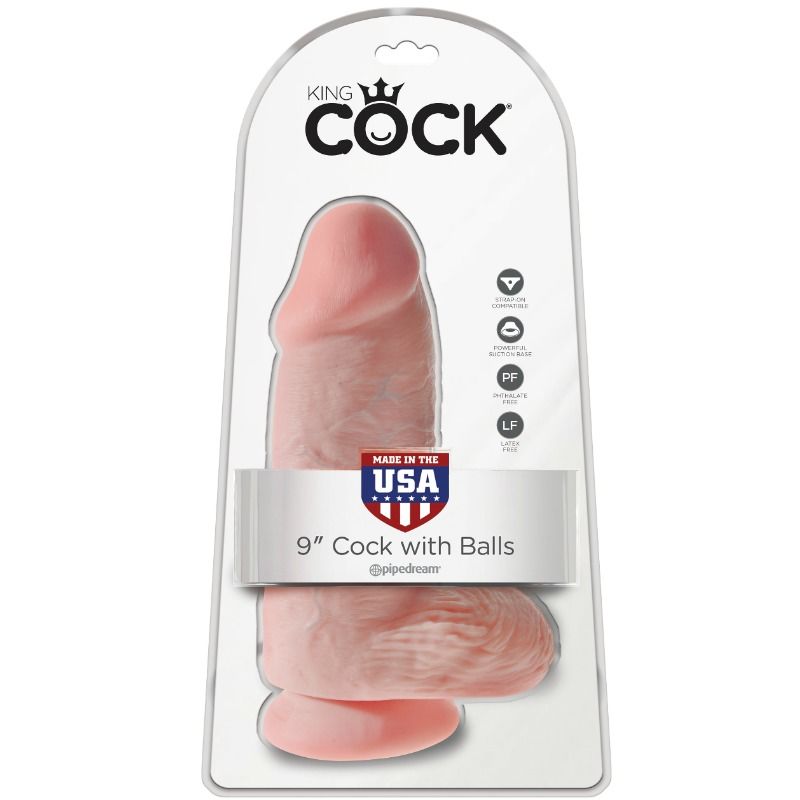 KING COCK - PENE REALISTICO CIPOLLE 23 CM