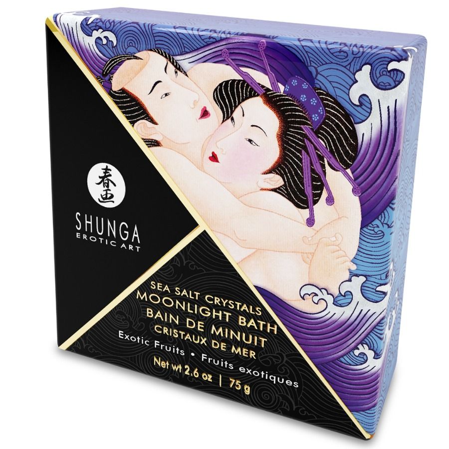 SHUNGA - SALI DA BAGNO PROFUMATI VIOLA ESOTICA 75 GR