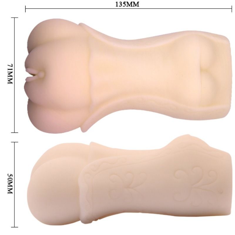 CRAZY BULL - MASTURBADORE VAGINALE CON PELLE D'ACQUA