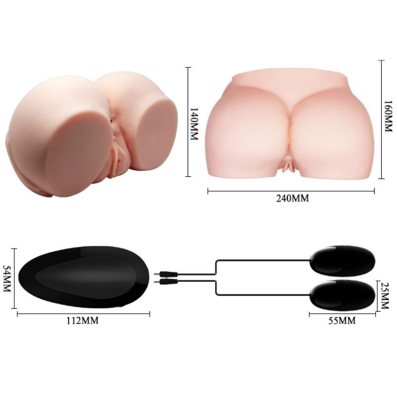 CRAZY BULL - VAGINA E ANO VIBRANTI REALISTICI