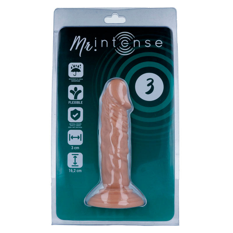 MR INTENSE - 3 PENI REALISTICI 16,2 CM -O- 3 CM