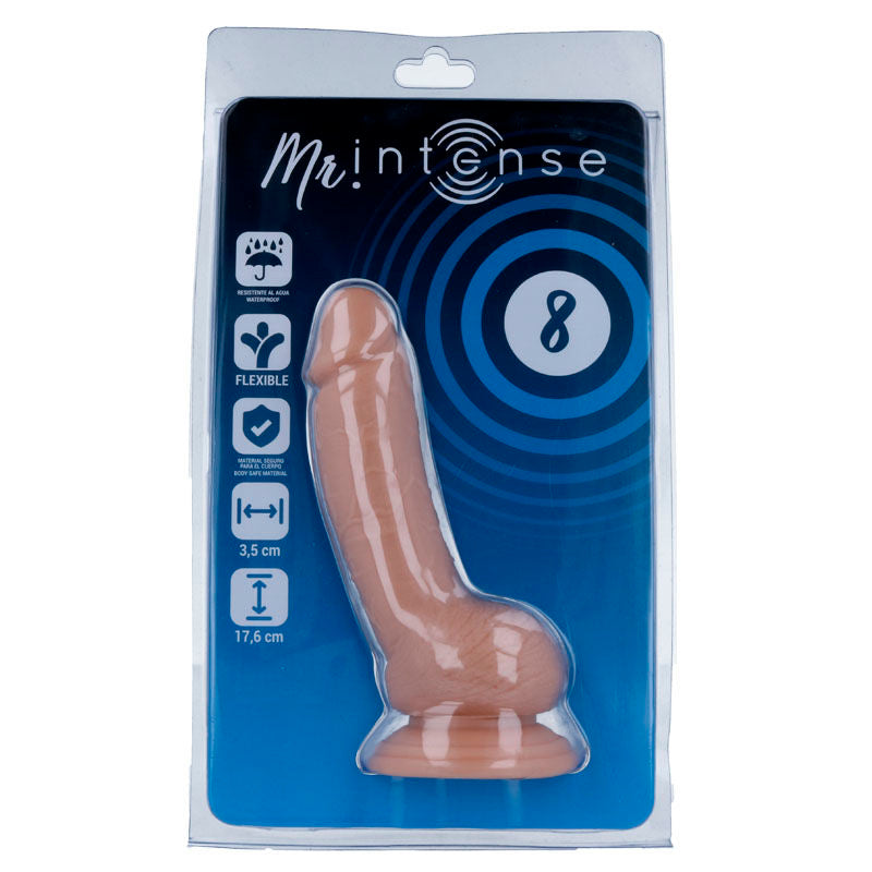 MR INTENSE - 8 PENI REALISTICI 17,6 CM -O- 3,5 CM