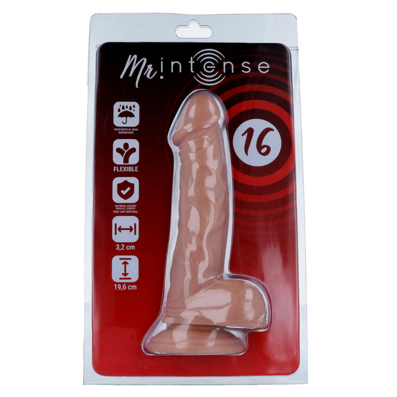MR INTENSE - 16 PENI REALISTICI 19,6 CM -O- 3,2 CM