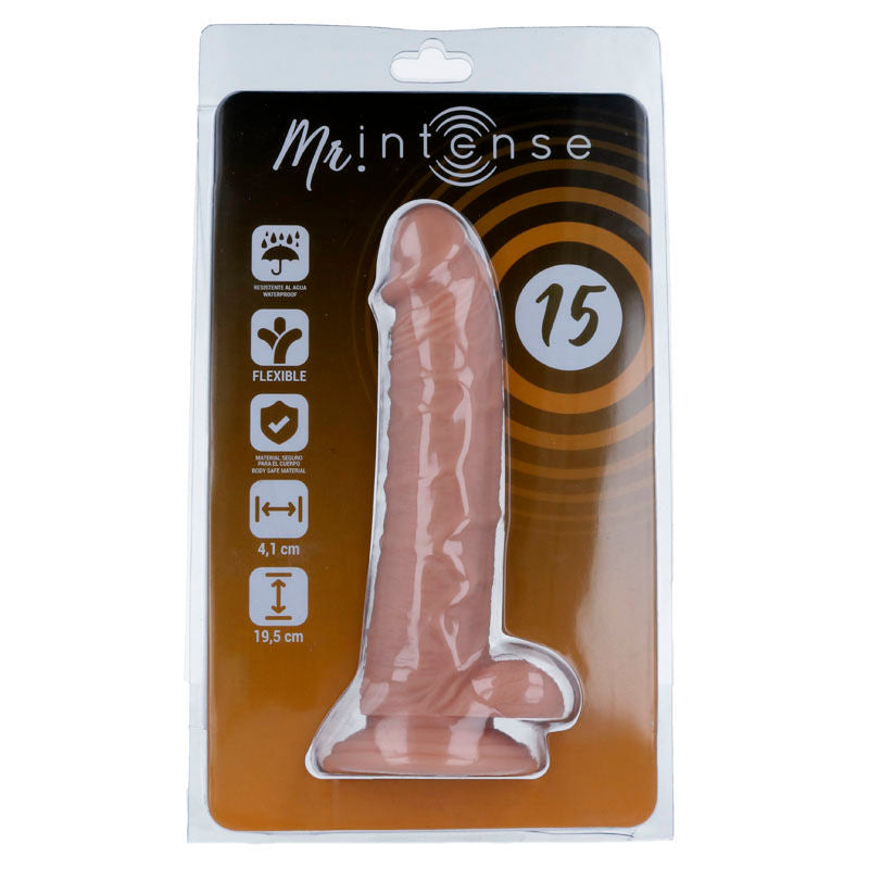 MR INTENSE - 15 PENI REALISTICI 19,5 CM -O- 4,1 CM