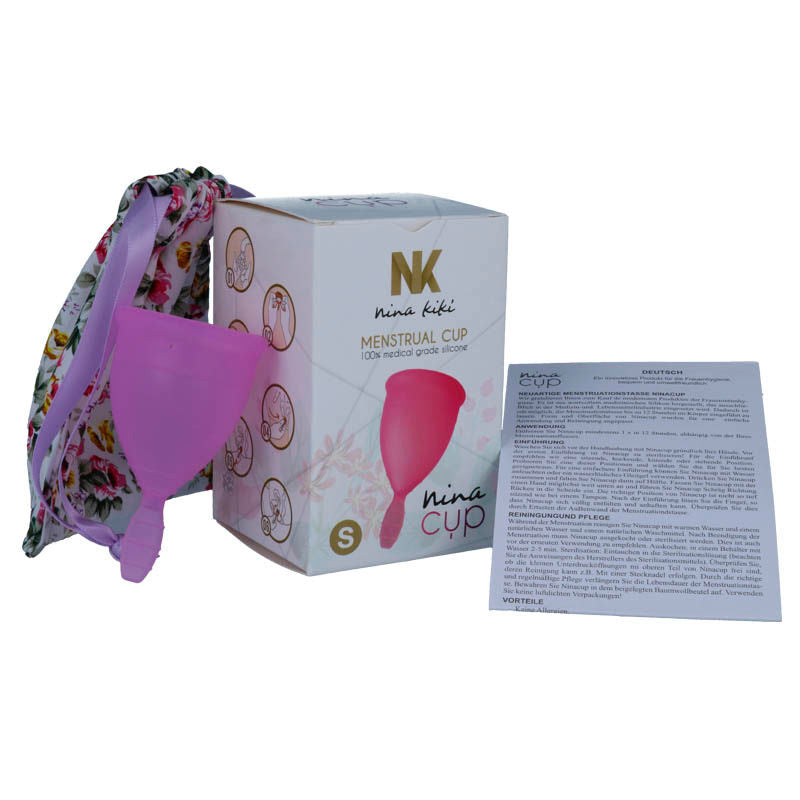NINA KIKÍ - COPPA MESTRUALE LILLA - TAGLIA S