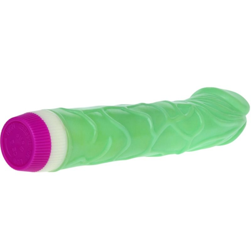 DANCE - VIBRATORE WAVES OF PLEASURE 23 CM VERDE