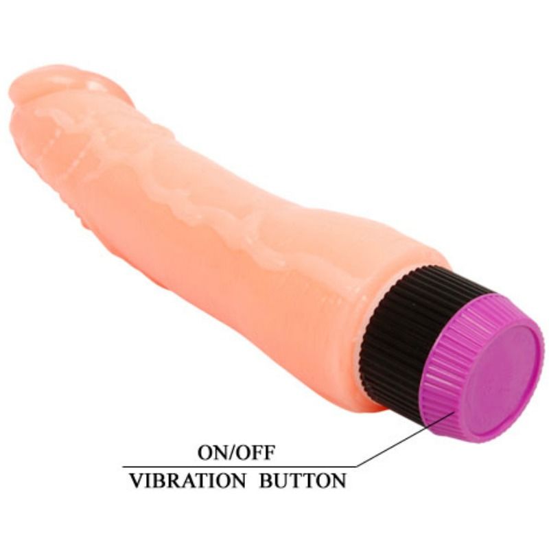 DANCE - VIBRATORE REALISTICO FLESSIBILE NATURALE 24 CM