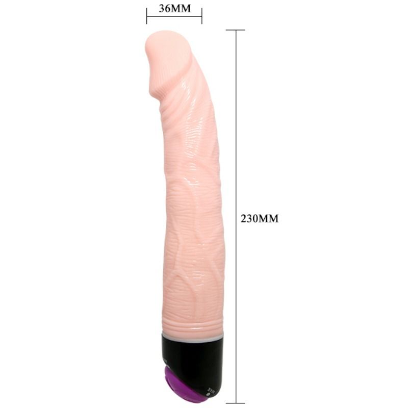 DANCE - ADOUR CLUB VIBRATORE REALISTICO 23 CM NATURALE