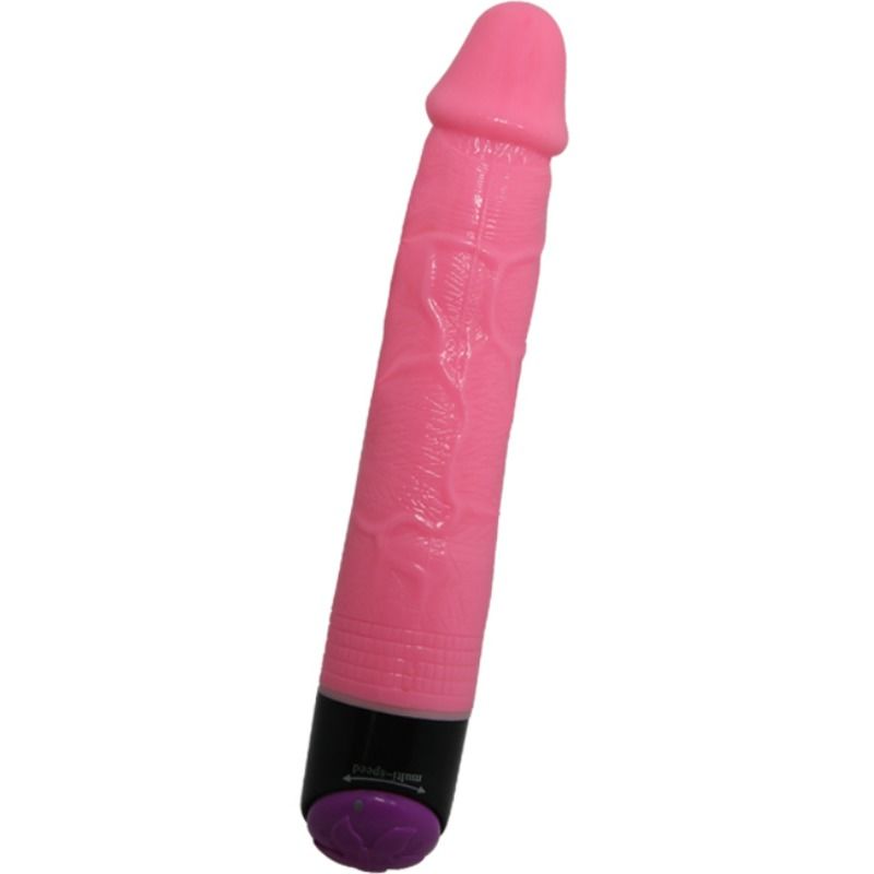 DANCE - VIBRATORE REALISTICO SESSUALE COLORATO ROSA 23 CM