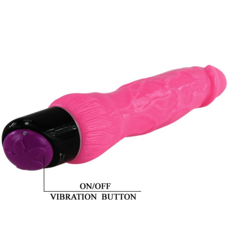 DANCE - VIBRATORE REALISTICO SESSUALE COLORATO ROSA 24 CM
