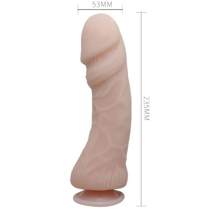 DANCE - IL GRANDE DILDO A PENE CON VIBRAZIONE NATURALE 23,5 CM