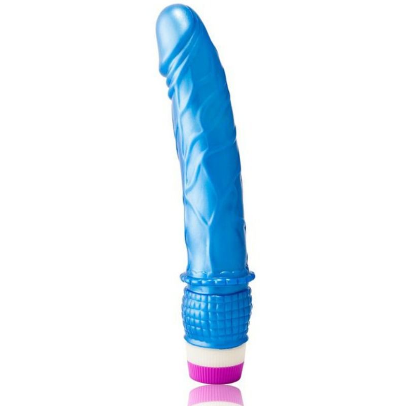 DANCE - VIBRATORE WAVES OF PLEASURE 23 CM BLU