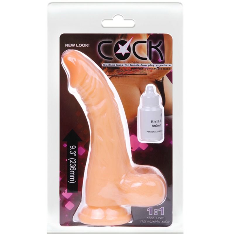 DANCE - DILDO REALISTICO VIBRANTE A FORMA DI CAZZO