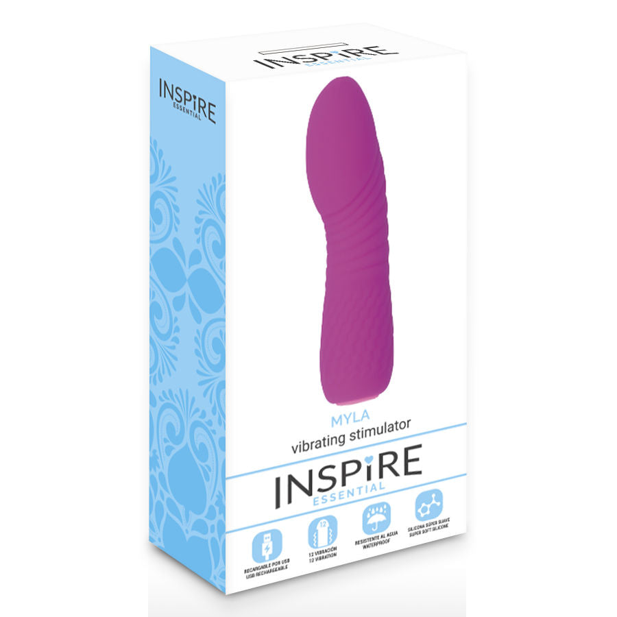 INSPIRE ESSENTIAL - VIBRATORE MYLA LILAC