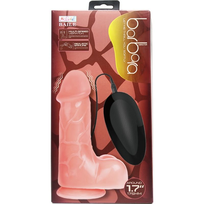 DANCE - BARBARA VIBRATORE NATURALE REALISTICO 21 CM
