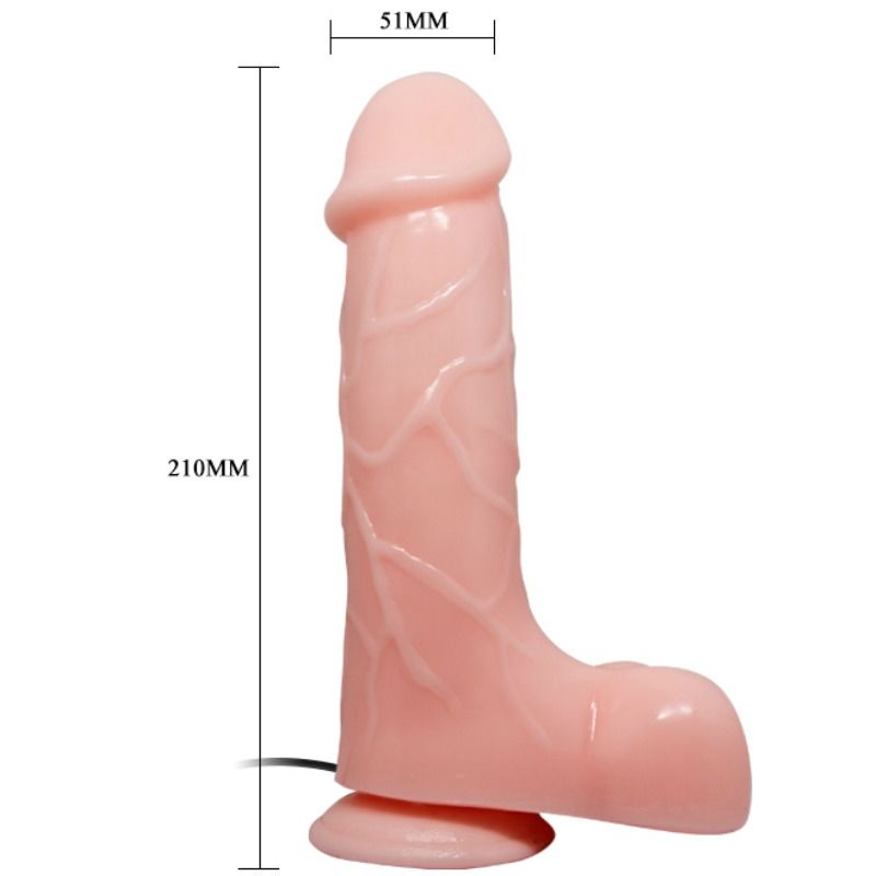 DANCE - BARBARA VIBRATORE NATURALE REALISTICO 21 CM