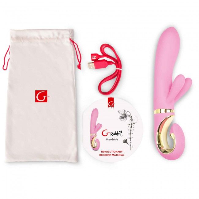 G-VIBE - VIBRATORE CONIGLIETTO RAMPANTE ROSA G-RABBIT