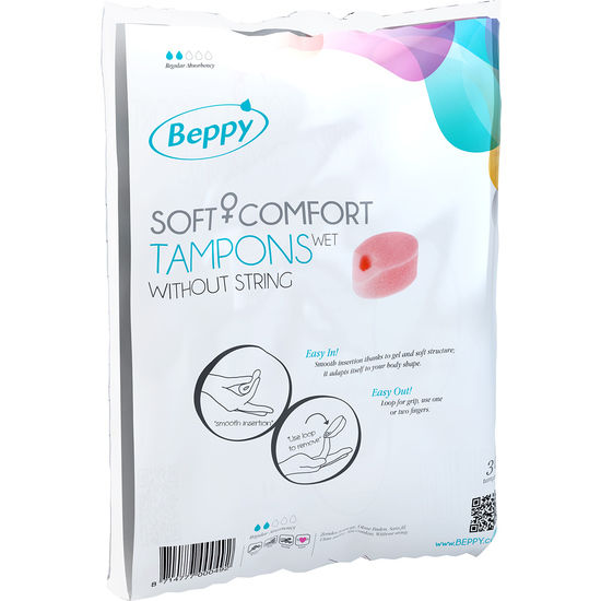 BEPPY - TAMPONI LUBRIFICATI 30 UNITÀ