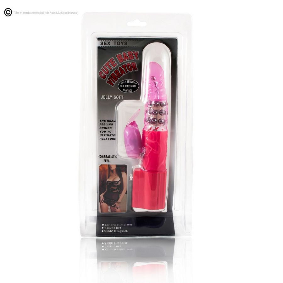 DANZA - SUPER-STIMOLATORE PINK RABBIT ROTATOR