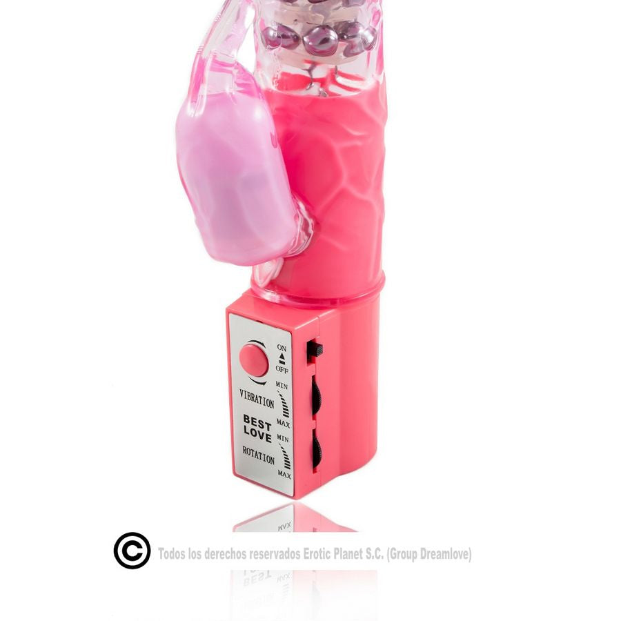 DANZA - SUPER-STIMOLATORE PINK RABBIT ROTATOR