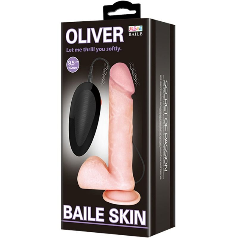 DANZA - OLIVER DILDO REALISTICO CON VIBRAZIONE