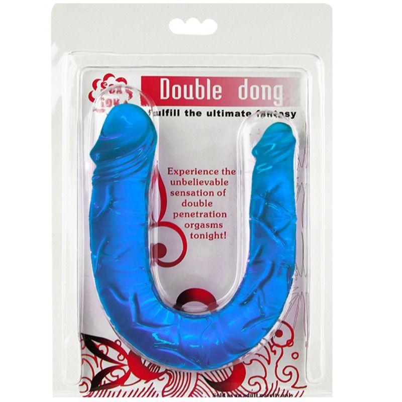 DANZA - DOPPIO DONG DOPPIO DILDO BLU