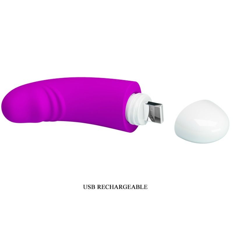 PRETTY LOVE - LUTHER MINI VIBRATORE 30 MODALITÀ DI VIBRAZIONE