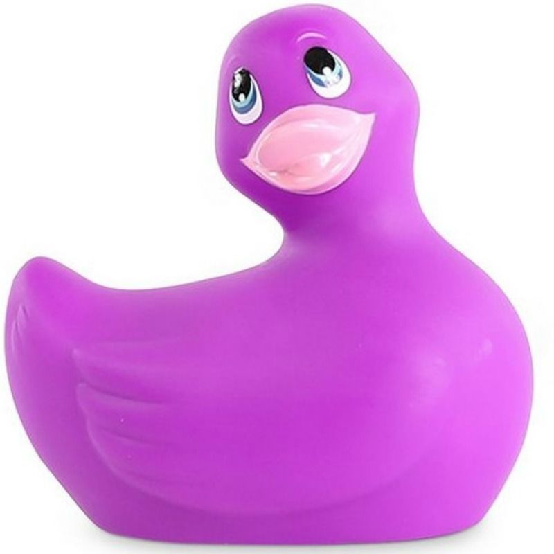 BIG TEASE TOYS - VIBRATORE CLASSICO A FORMA DI ANATRA I RUB MY DUCKIE LILLA