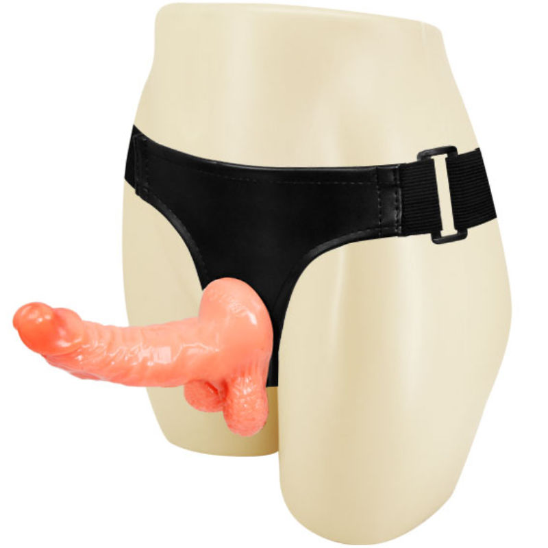 DANZA - IMBRACATURA CON PENE REALISTICO E MUTANDINE REGOLABILI ULTRA PASSIONALI 15,5 CM