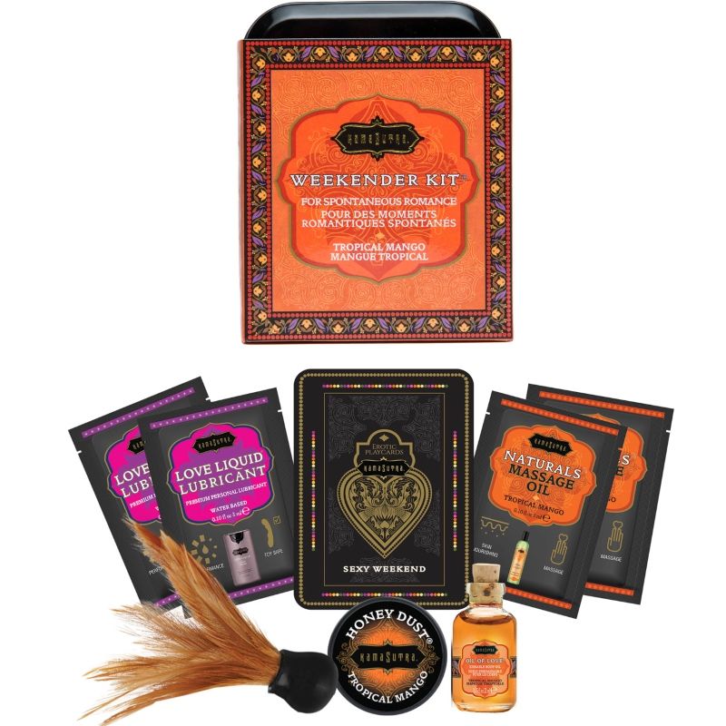 KAMASUTRA - KIT WEEKENDER IN LATTA MANICO TROPICALE