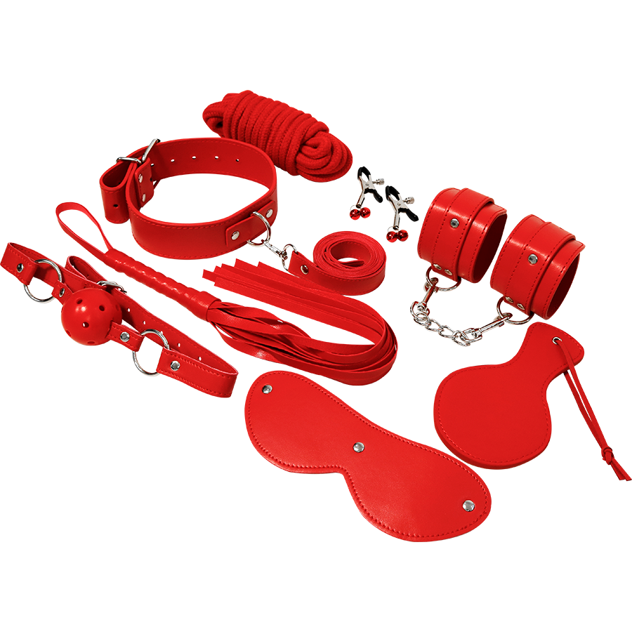 ESPERIENZA - KIT FETISH BDSM SERIE ROSSA