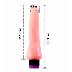 DANCE - VIBRATORE REALISTICO 19,5 CM