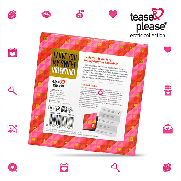 TEASE & PLEASE - CALENDARIO DELL'AVVENTO DI SAN VALENTINO