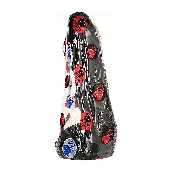TUTTO NERO - PENE ANALE REALISTICO 20 CM