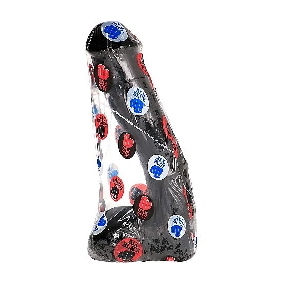 TUTTO NERO - PENE ANALE REALISTICO 23 CM