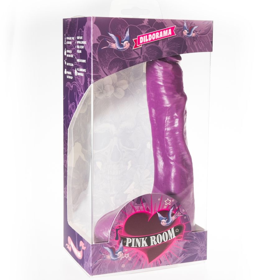 PINK ROOM - DILDO REALISTICO NILO LILLA 23 CM