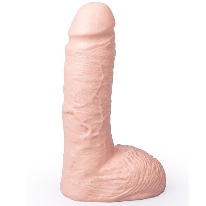 SISTEMA APPESO - DILDO REALISTICO COLORE NATURALE CESAR 19 CM