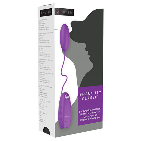 B SWISH - BNAUGHTY CLASSIC VIBRANTE BULLET VIOLA