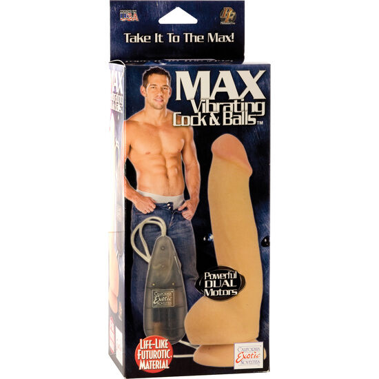 CALEXOTICS - PENE REALISTICO MASSIMO CON DOPPIO VIBRATORE