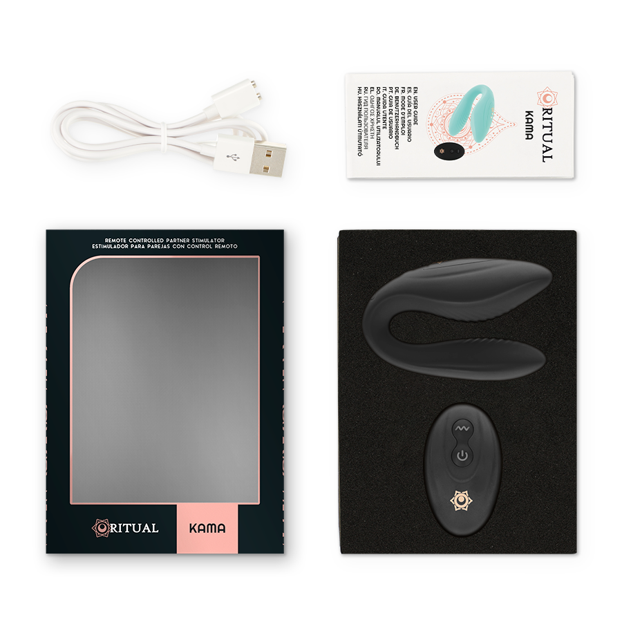 RITHUAL - KAMA CONTROL REMOTO PARA PAREJAS AQUA