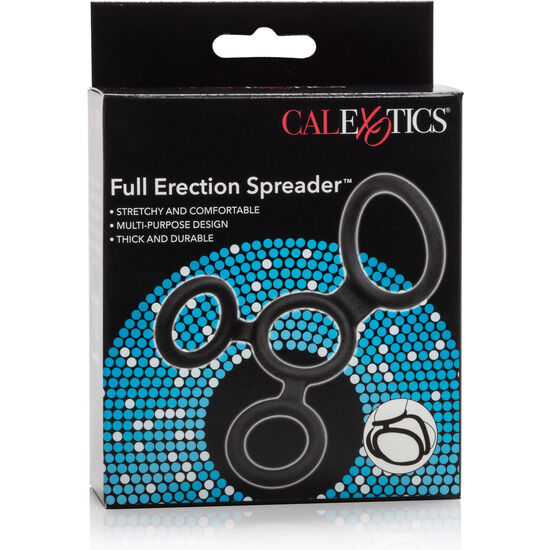 CALEXOTICS - ANELLO IN SILICONE MULTIPOSIZIONE PER EREZIONE COMPLETA